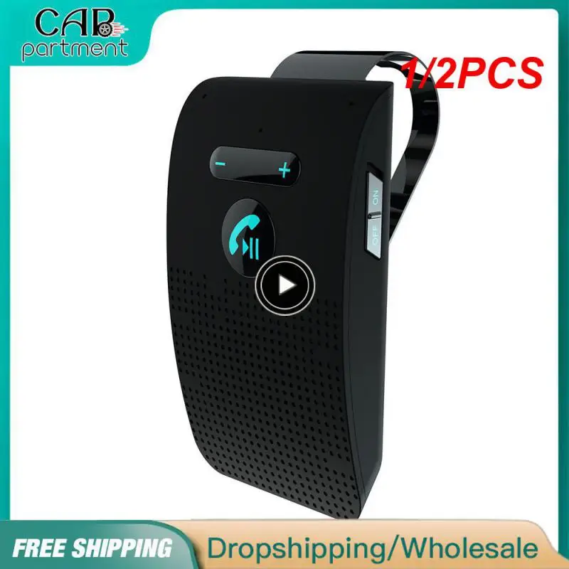 1/2 шт., автомобильный Bluetooth-динамик, с двумя микрофонами
1/2 шт., автомобильный Bluetooth-динамик, с двумя микрофонами