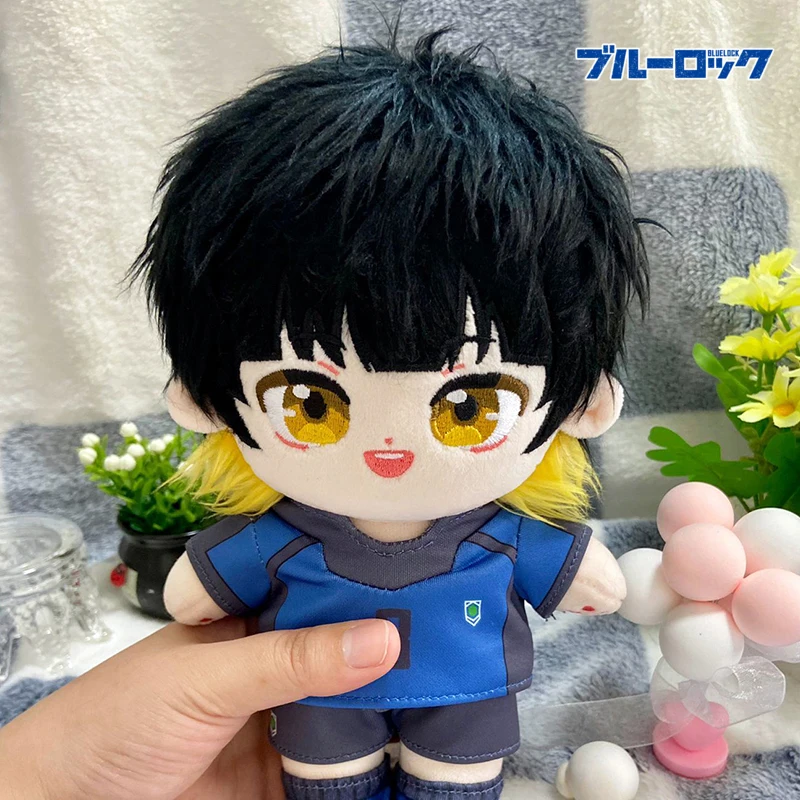 

20cm BLUE LOCK Bachira Meguru Animation Doll Toys for Children Adults Bachira Meguru Plush Dress-up Puppet Anime Movies Gift