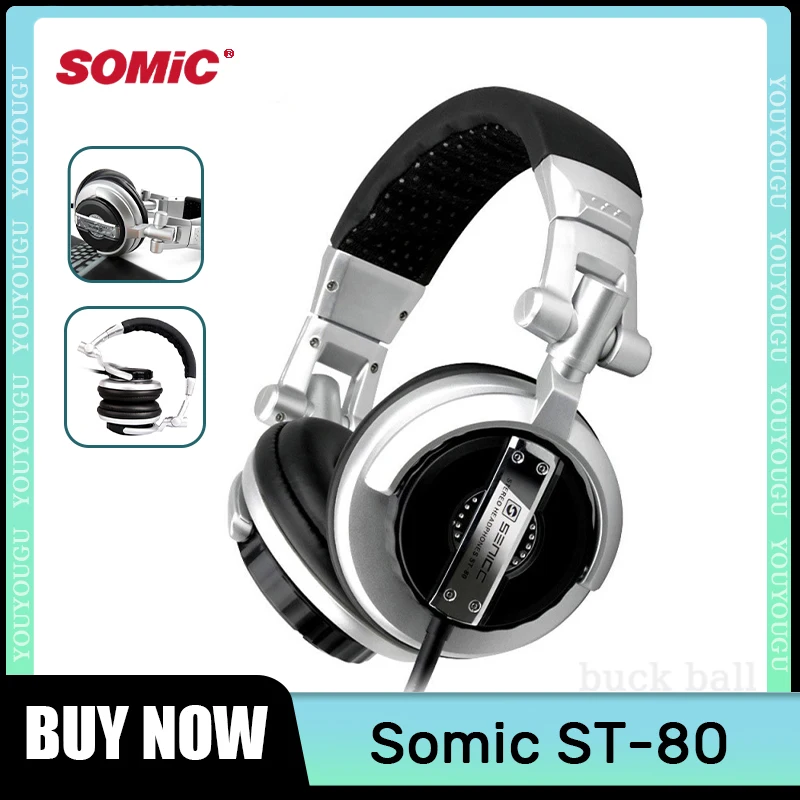 Металлические наушники Somic ST80, Hi-Fi наушники с микрофоном, с шумоподавлением, удобная игровая гарнитура для записи
Металлические наушники Somic ST80, Hi-Fi наушники с микрофоном, с шумоподавлением, удобная игровая гарнитура для записи