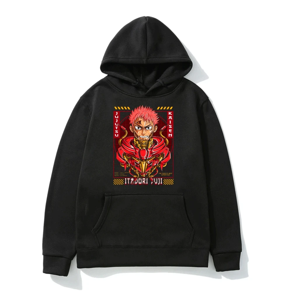 Itadori Cyborg Jujutsu Kaisen Print Hoodie for Men Women Stylish Oversized Fleece Sweatshirt Autumn Winter Long Sleeves Hoodies
Itadori Cyborg Jujutsu Kaisen Print Hoodie for Men Women Stylish Oversized Fleece Sweatshirt Autumn Winter Long Sleeves Hoodies