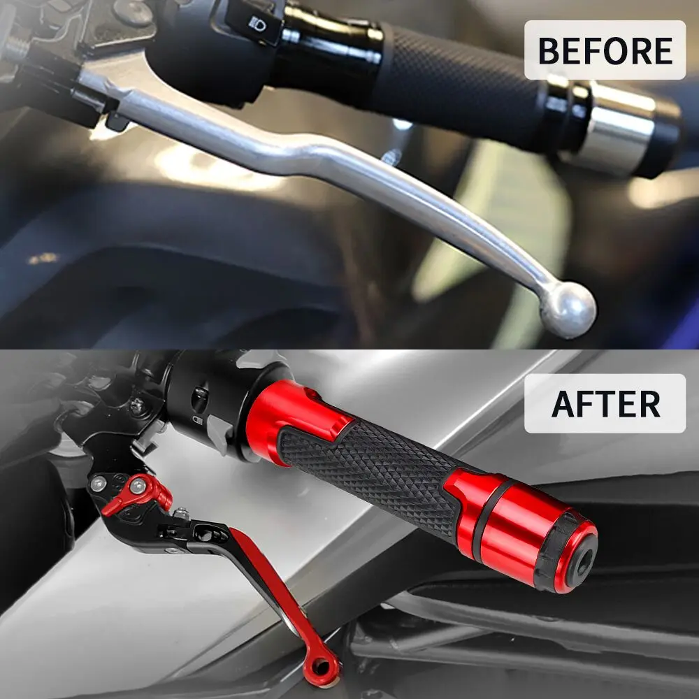 

For DUCATI 998B 998S 998R 1999 2000 2001 2002 2003 998 B S R Motorcycle Adjustable Brake Clutch Levers Handlebar grips ends