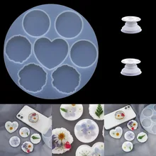 Irregular Phone Holder Mould Resin DIY Epoxy Heart Shape Round Silicone Mould Wholesale INS Personality Pendant
Irregular Phone Holder Mould Resin DIY Epoxy Heart Shape Round Silicone Mould Wholesale INS Personality Pendant