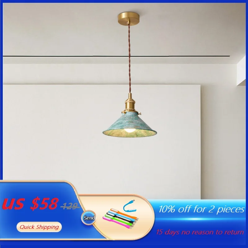 

Loft Led Pendant Light Rustic Industrial Lighting For Kitchen Island Hanging Lamp Metal Shade Vintage Ceiling Luminaire Fixture