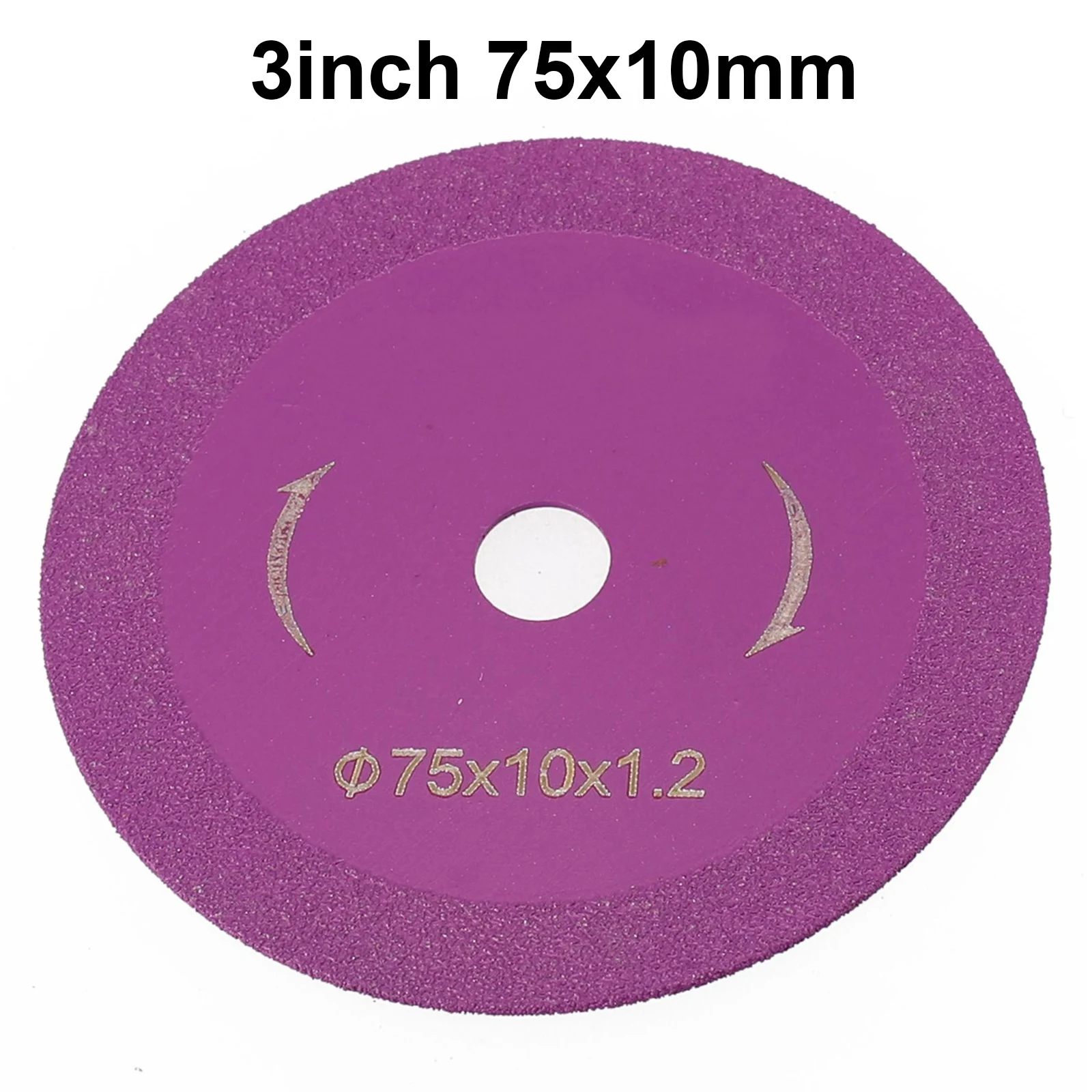 

1 шт. 3 дюйма 75 мм диск для резки стекла Алмазный мраморный пильный диск керамическая плитка нефрит специальный Полировочный режущий диск инструменты для пайки