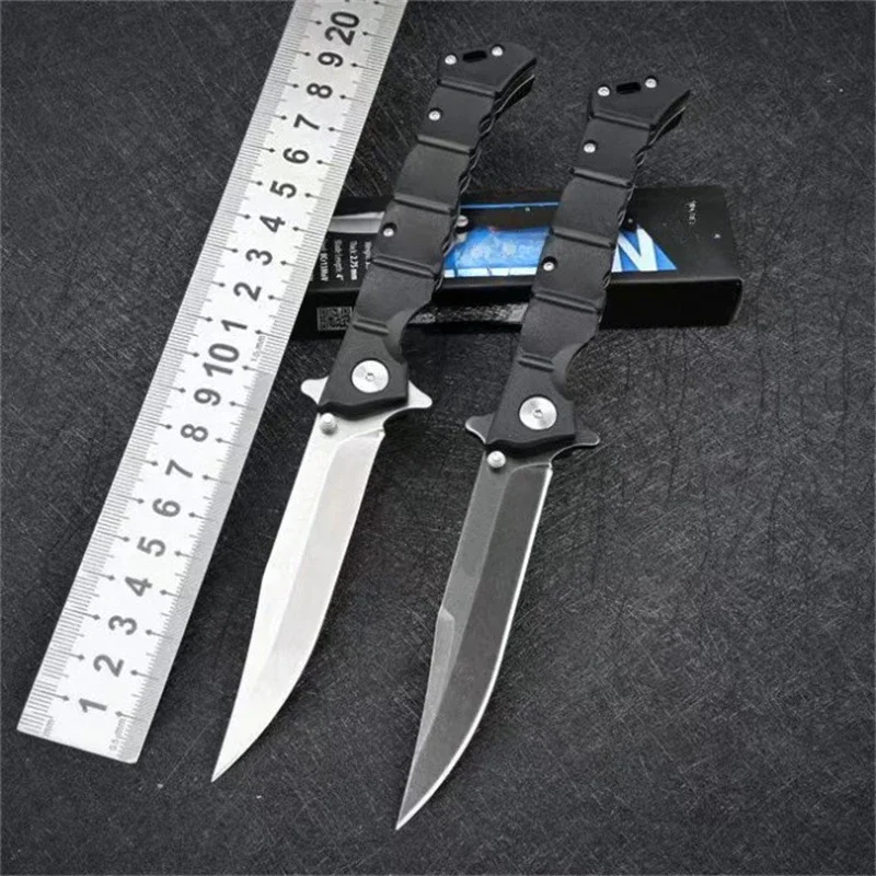 

Flipper Blade Folding Knife Outdoor Tactical Pocket Survival Camping Knives Multitool EDC Hand Tools Self Defense Jackknife