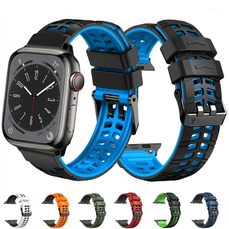 Ремешок силиконовый для Apple watch Ultra 49 мм, мягкий воздухопроницаемый браслет для iwatch 8 7 6 5 4 3 SE 45 мм 41 мм 44 мм 40 мм 42 мм 38 мм
Ремешок силиконовый для Apple watch Ultra 49 мм, мягкий воздухопроницаемый браслет для iwatch 8 7 6 5 4 3 SE 45 мм 41 мм 44 мм 40 мм 42 мм 38 мм
