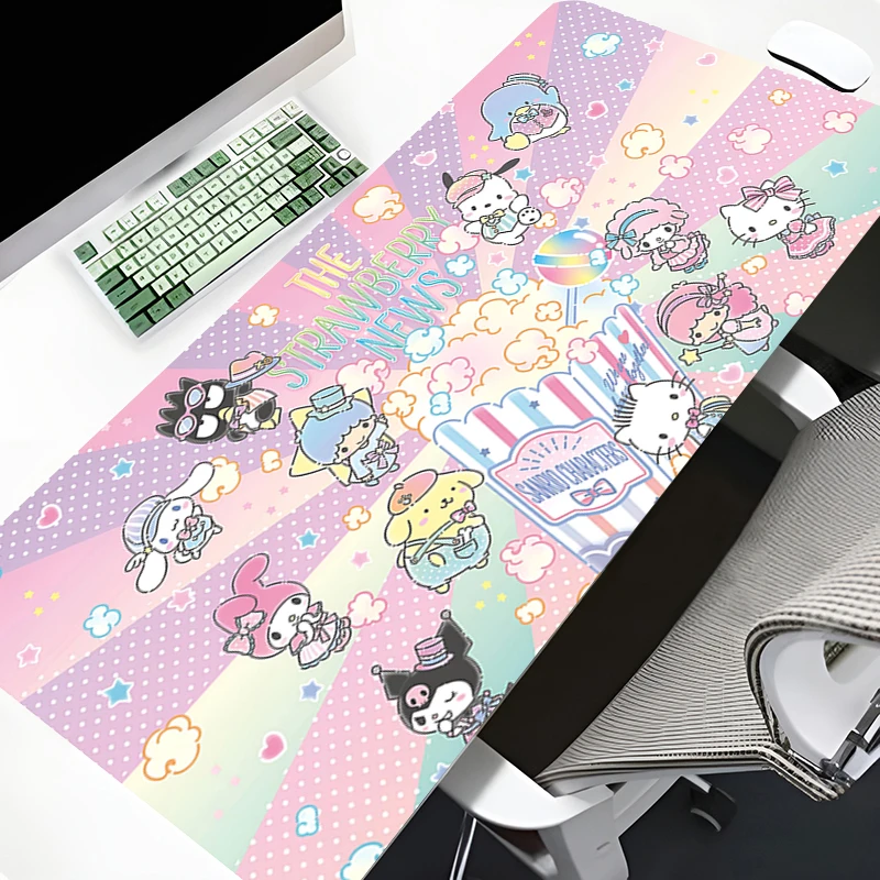 Sanrio Pink Mousepad Anime Cartoon Office Table Mat Girl's Bedroom Decor Anti Slip Mouse Pad Cute Carpet PC Cabinet Keyboard Pad
Sanrio Pink Mousepad Anime Cartoon Office Table Mat Girl's Bedroom Decor Anti Slip Mouse Pad Cute Carpet PC Cabinet Keyboard Pad