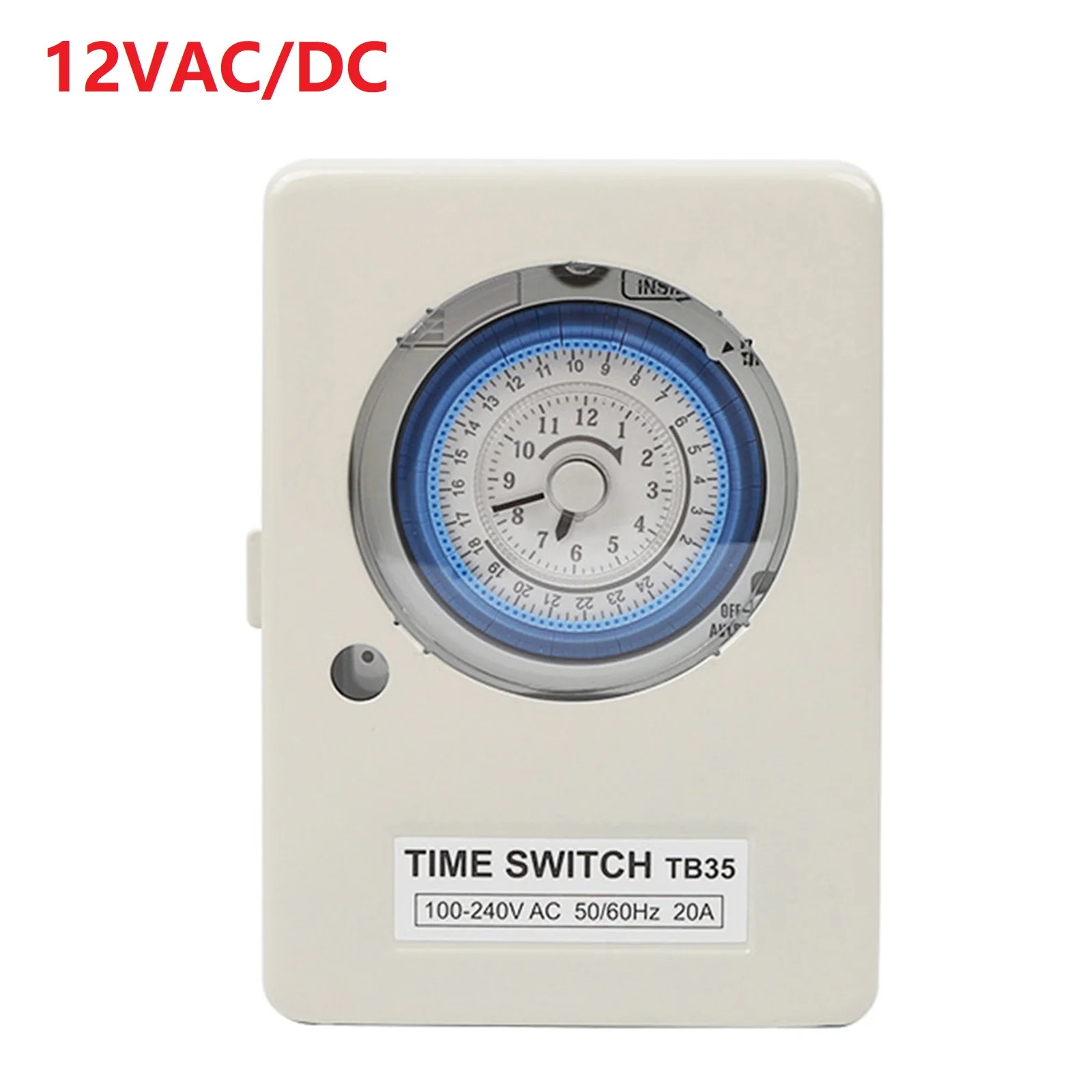 Durable Mechanical Timer Time Control Switch 24-hour Built-in Battery Fully Sealed TB35 Series Timing Control Realy
Durable Mechanical Timer Time Control Switch 24-hour Built-in Battery Fully Sealed TB35 Series Timing Control Realy