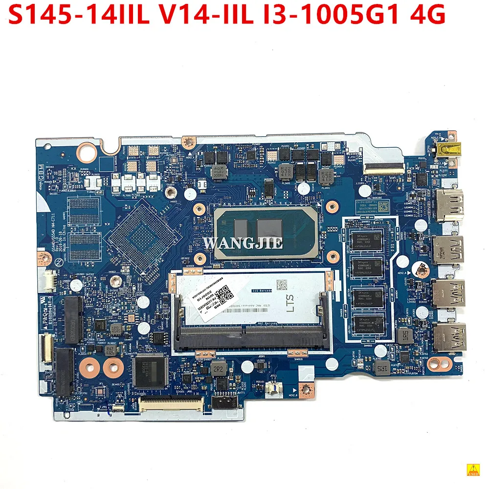 Used NM-C711 For Lenovo Ideapad S145-14IIL V14-IIL Laptop Motherboard CPU:I3-1005G1 RAM:4G FRU: 5B20S43836 5B20S43835
Used NM-C711 For Lenovo Ideapad S145-14IIL V14-IIL Laptop Motherboard CPU:I3-1005G1 RAM:4G FRU: 5B20S43836 5B20S43835