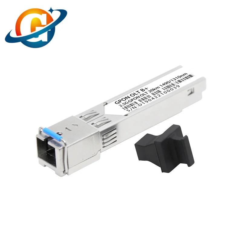 GPON OLT Class B+ /C+/C++ SFP Optical Module 2.5G 20KM TX1490NM RX1310NM SC Singlemode Simplex SFP Optical Transceiver
GPON OLT Class B+ /C+/C++ SFP Optical Module 2.5G 20KM TX1490NM RX1310NM SC Singlemode Simplex SFP Optical Transceiver