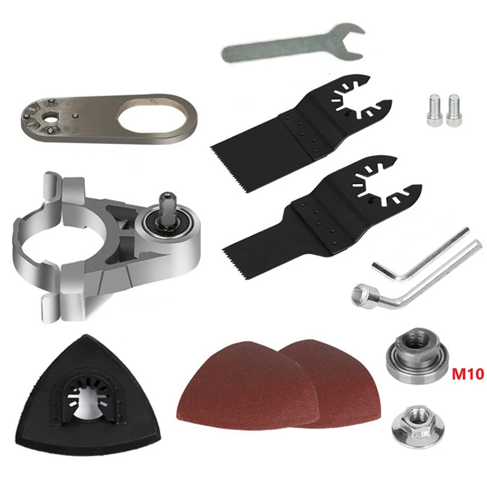 Angle Grinder Conversion Adapter Kit Metal Universal Interface M10 Thread For 100 Type Angle Grinder Power Tool Accessories
Angle Grinder Conversion Adapter Kit Metal Universal Interface M10 Thread For 100 Type Angle Grinder Power Tool Accessories