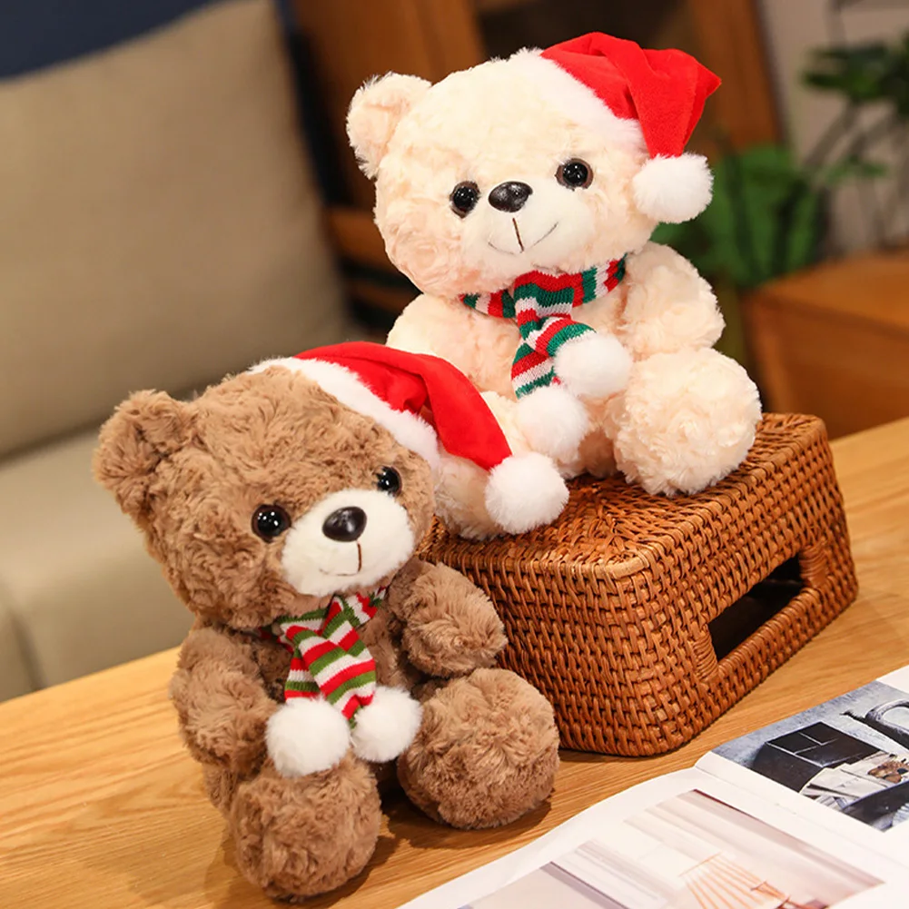 Cute Christmas Plush Bear Cartoon Christmas Hat Bear Home Living Room Decor Dolls For Kids Birthday Christmas Gifts 2024 Xmas
Cute Christmas Plush Bear Cartoon Christmas Hat Bear Home Living Room Decor Dolls For Kids Birthday Christmas Gifts 2024 Xmas