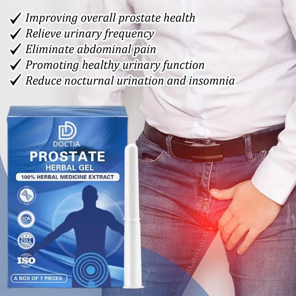 7Pcs/Box Prostate Natural Herbal Gel Prostatitis Plaster Herbal Prostate Ointment Relieve Prostatic Swelling Health Care
7Pcs/Box Prostate Natural Herbal Gel Prostatitis Plaster Herbal Prostate Ointment Relieve Prostatic Swelling Health Care