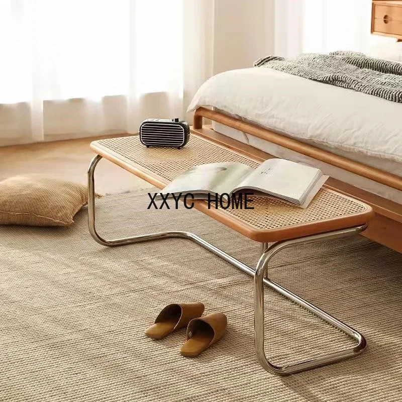 Nordic Creative Vine Weaving Bench Home Door Solid Wood Shoes Exchange Bench Bedroom Medieval Foyer Low Bench DropShipping
Nordic Creative Vine Weaving Bench Home Door Solid Wood Shoes Exchange Bench Bedroom Medieval Foyer Low Bench DropShipping