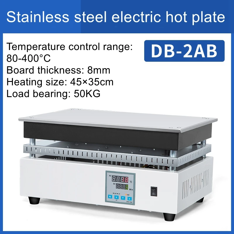 DB-2AB Stainless Steel Graphite Heating Plate Constant Temperature Electric Heating Plate Laboratory Preheating Platform
DB-2AB Stainless Steel Graphite Heating Plate Constant Temperature Electric Heating Plate Laboratory Preheating Platform
