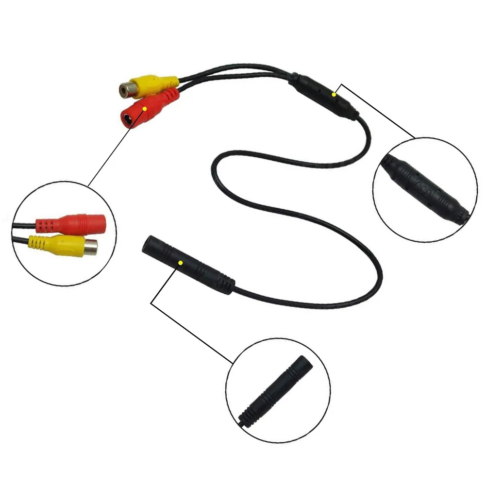 1 SET Female Cable Video 1 SET Output Signal Reversing Camera CVBS (RCA) Female Camera Signal Conversion Cable
1 SET Female Cable Video 1 SET Output Signal Reversing Camera CVBS (RCA) Female Camera Signal Conversion Cable