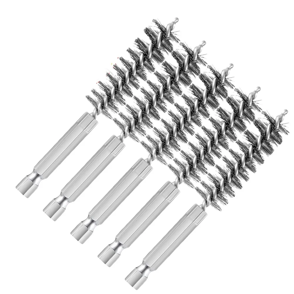 5pcs 15mm Stainless Steel Cleaning Wire Brush Machinery Paint Remover Rust Cleaner Metal Washing Polishing For Power Drill
5pcs 15mm Stainless Steel Cleaning Wire Brush Machinery Paint Remover Rust Cleaner Metal Washing Polishing For Power Drill