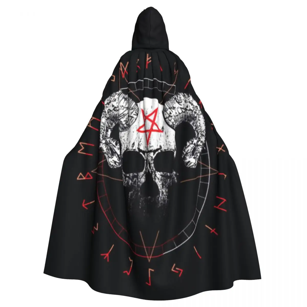 Witch Cloak Diabolic Skull Halloween Cosplay Costume Unisex Adult Cloak Retro Ages Cape
Witch Cloak Diabolic Skull Halloween Cosplay Costume Unisex Adult Cloak Retro Ages Cape