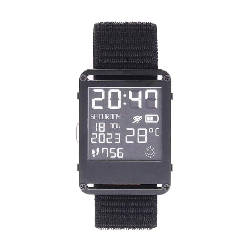 

ESP32 Programmable Touchable Watch Integrated with Open Source Hardware Software