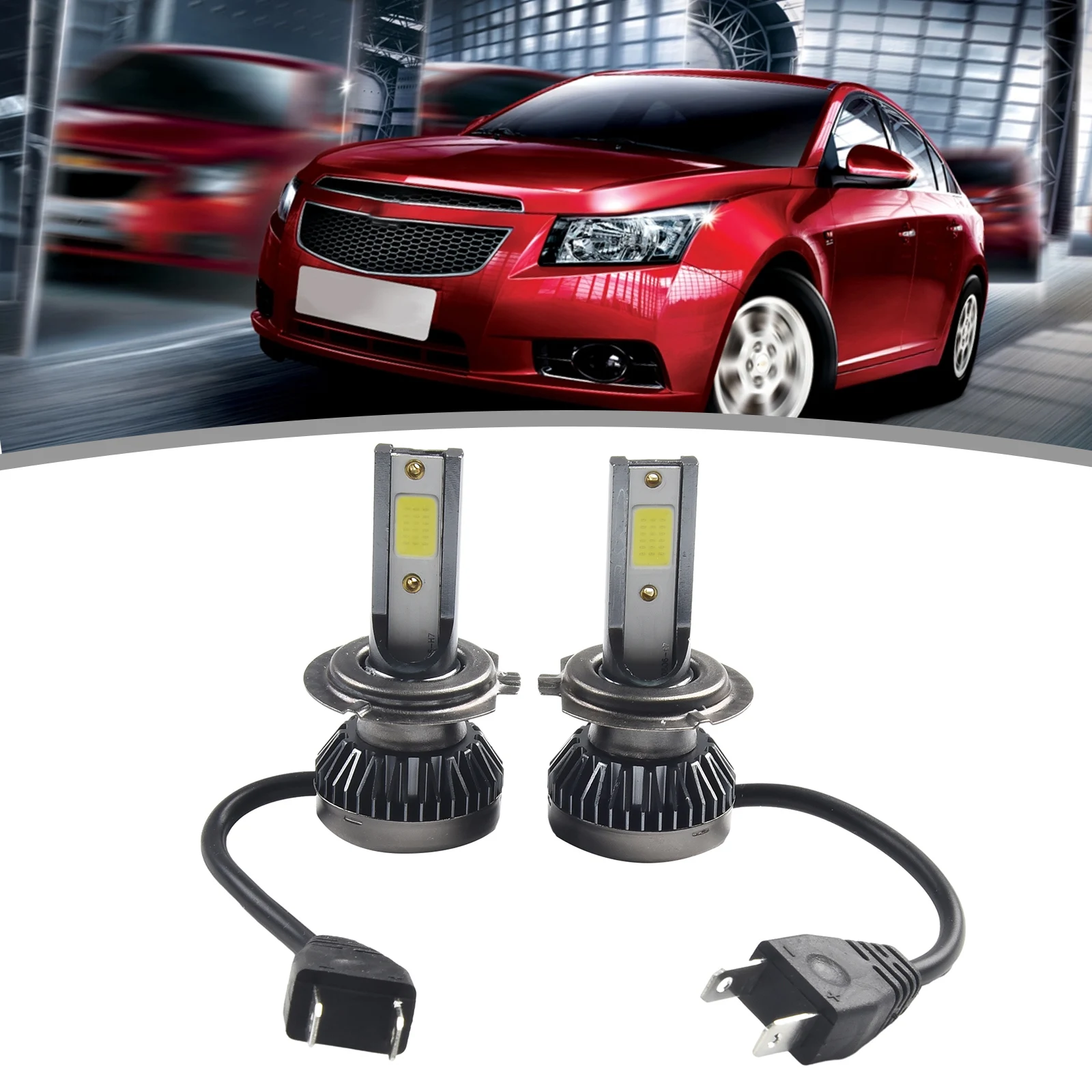 2PCS H7 LED Headlight 200W 20000LM Hi/Low Kit Bulbs Beam 6000K Canbus Error Free Super Bright COB Chip H7 High/Low Beam DC 9-32V
2PCS H7 LED Headlight 200W 20000LM Hi/Low Kit Bulbs Beam 6000K Canbus Error Free Super Bright COB Chip H7 High/Low Beam DC 9-32V