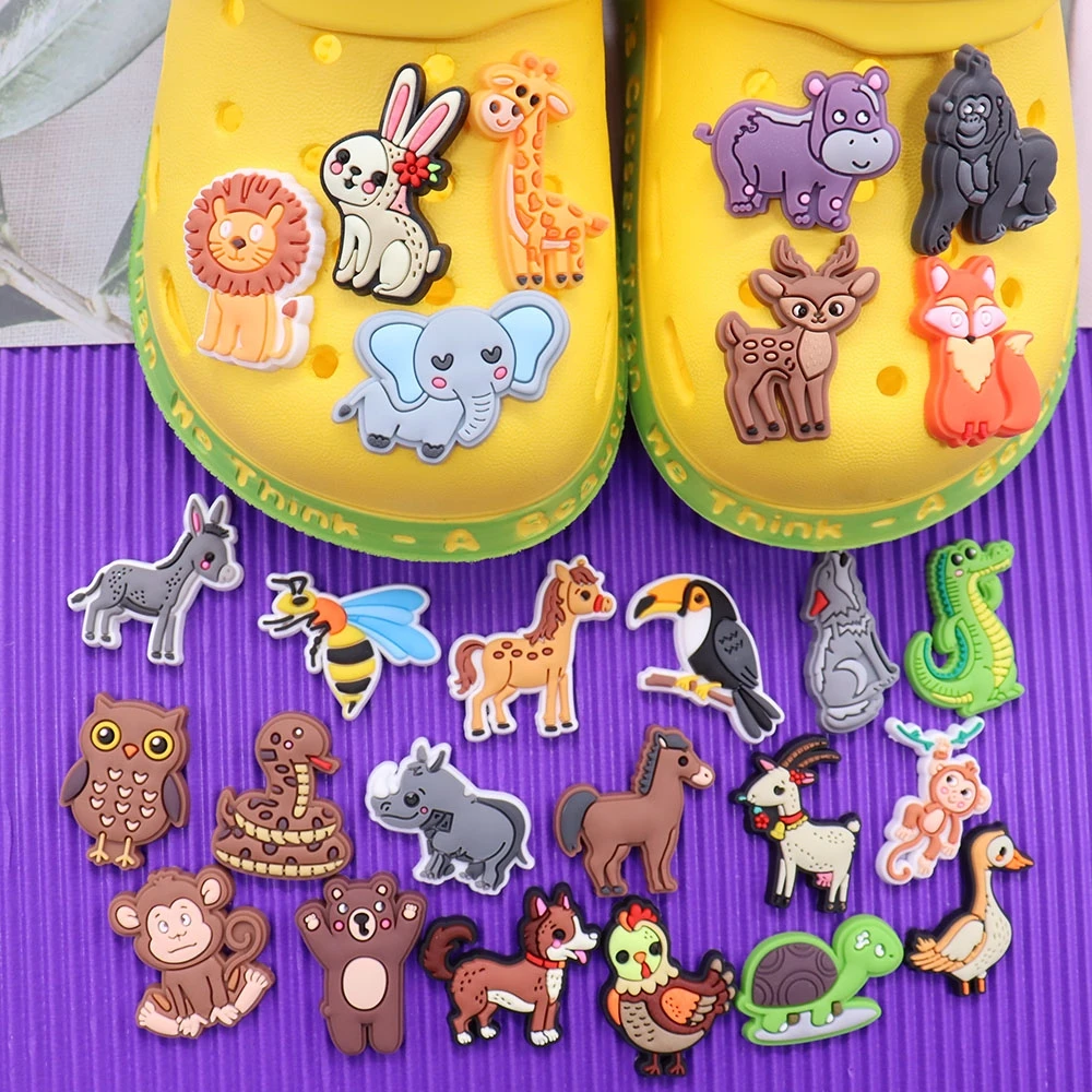 Оптовая продажа, 50 шт., подвески для обуви, крокодил, змея, Лев, черепаха, обезьяна, ПВХ садовые пряжки для обуви, украшение, подходит для Croc Jibz, подарки для детей X-max
Оптовая продажа, 50 шт., подвески для обуви, крокодил, змея, Лев, черепаха, обезьяна, ПВХ садовые пряжки для обуви, украшение, подходит для Croc Jibz, подарки для детей X-max