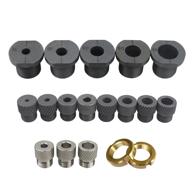 Doweling Jig Drill Bushing Metal Drill Sleeve 6/8/10/12/15mm For Woodworking Drill Guide Hole Drilling Bit Accessories
Doweling Jig Drill Bushing Metal Drill Sleeve 6/8/10/12/15mm For Woodworking Drill Guide Hole Drilling Bit Accessories