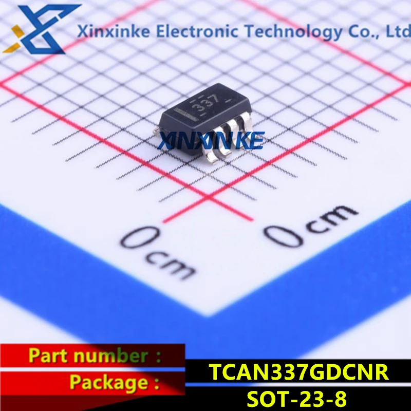 TCAN337GDCNR Mark: 337 SOT-23-8 High Speed CAN Interface IC 3.3-V CAN Transceivers with CAN FD (Flexible Data Rate)
TCAN337GDCNR Mark: 337 SOT-23-8 High Speed CAN Interface IC 3.3-V CAN Transceivers with CAN FD (Flexible Data Rate)