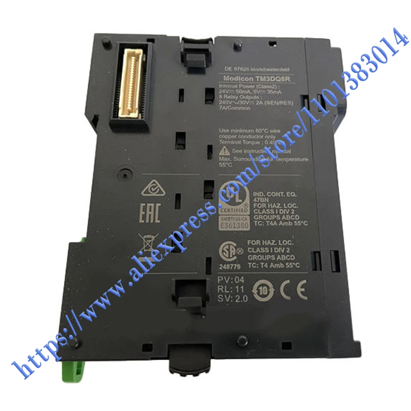 100% Новый оригинальный программируемый модуль контроллера TM3DQ8R, гарантия 1 год. 
100% Новый оригинальный программируемый модуль контроллера TM3DQ8R, гарантия 1 год.