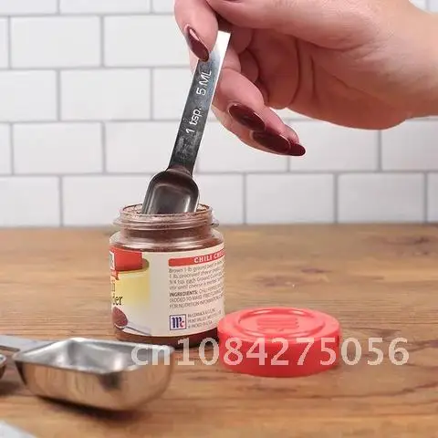 Stainless Steel Measuring Cups and Spoons Set 8/10Pcs Deluxe Premium Stackable Tablespoons Home Tools Kitchen Accessories
Stainless Steel Measuring Cups and Spoons Set 8/10Pcs Deluxe Premium Stackable Tablespoons Home Tools Kitchen Accessories