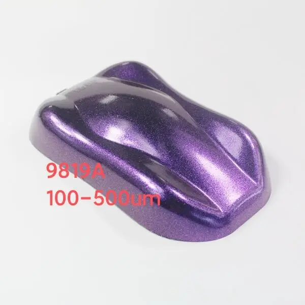 

25g White Ghost Diamond 100-500um Super Iridescent Purple Pearl Pigment Powder For Custom Car Paint Dip Coating