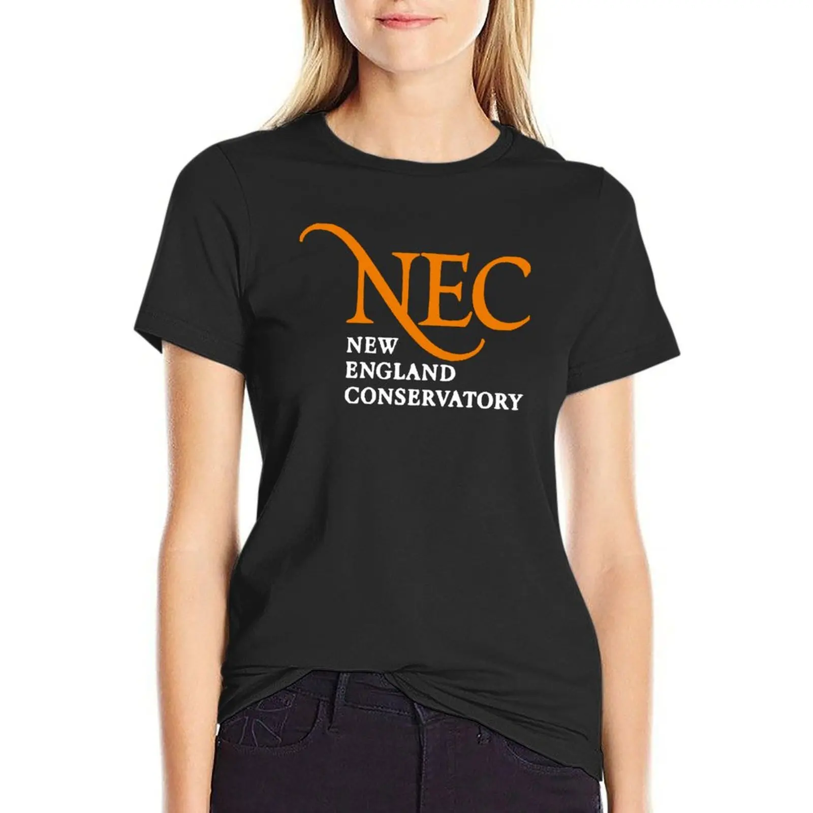 Conservatory of Music (NEC) T-shirt cute clothes animal print shirt for girls workout shirts for Women
Conservatory of Music (NEC) T-shirt cute clothes animal print shirt for girls workout shirts for Women