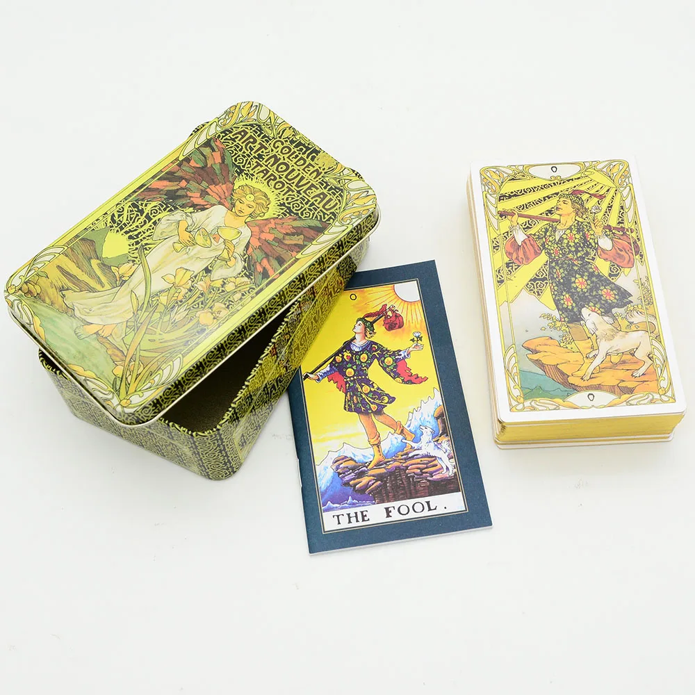 Mysterious New 12 * 7cm Mysterious Metal Box Tarot Multiplayer Entertainment Family Party Game Table with Paper Instructions
Mysterious New 12 * 7cm Mysterious Metal Box Tarot Multiplayer Entertainment Family Party Game Table with Paper Instructions