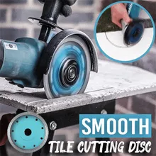 Smooth Tile Cutting Disc 4/4.5/5 Inch Dry Wet Cutting Thinner Kerf Supper Thin Smooth Tile Cutting Disc Home Manual Tools
Smooth Tile Cutting Disc 4/4.5/5 Inch Dry Wet Cutting Thinner Kerf Supper Thin Smooth Tile Cutting Disc Home Manual Tools