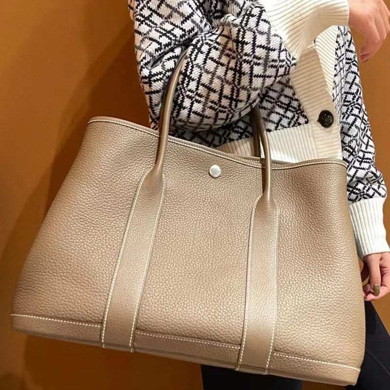 

2024high quality design wax Thread Garden Bag Large Capacity Mommy Bag Tote Bag Handheld Women's Bag