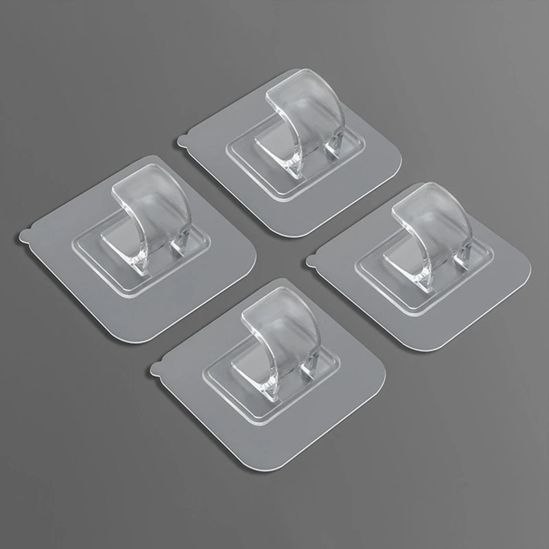 4pcs Powerful Curtain Rod Bracket Adjustable Clear Wall Bracket Hooks Self Adhesive Rods Hanger For Home Clip Home Organizer
4pcs Powerful Curtain Rod Bracket Adjustable Clear Wall Bracket Hooks Self Adhesive Rods Hanger For Home Clip Home Organizer