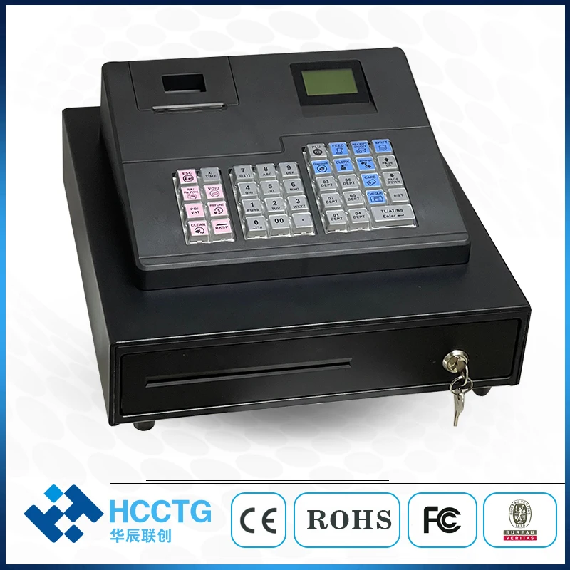 

Sharp XE-A137 Cash Register ECR Supermarket Billing Retail Electronic Cash Register with Software Casio ECR600
