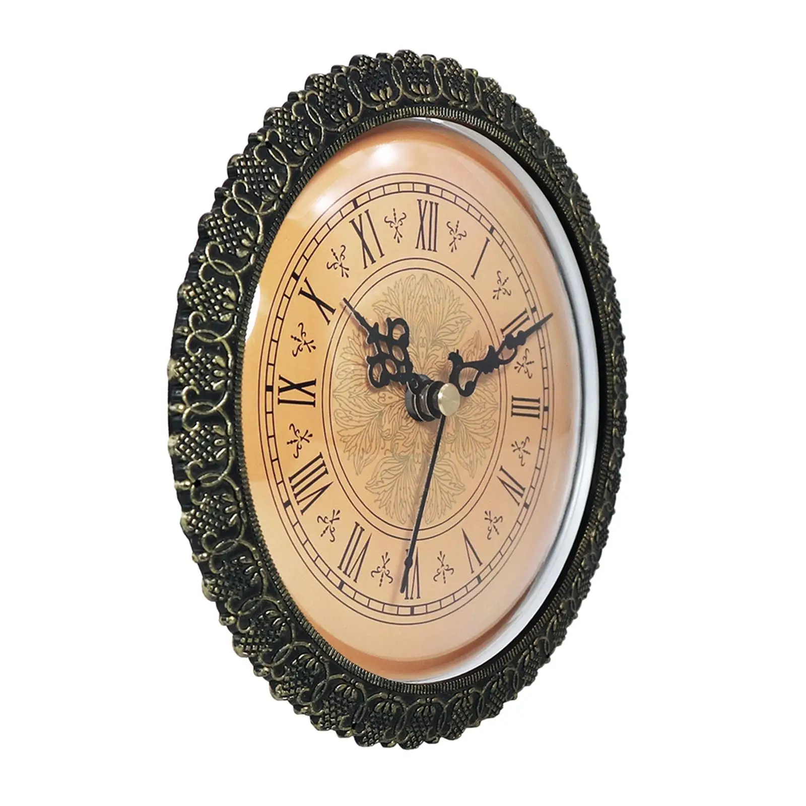

Round Clock Insert Roman Numeral DIY Silent Movement 150mm Classic Clock Movement Clock Mechanism Movement for Home Decor