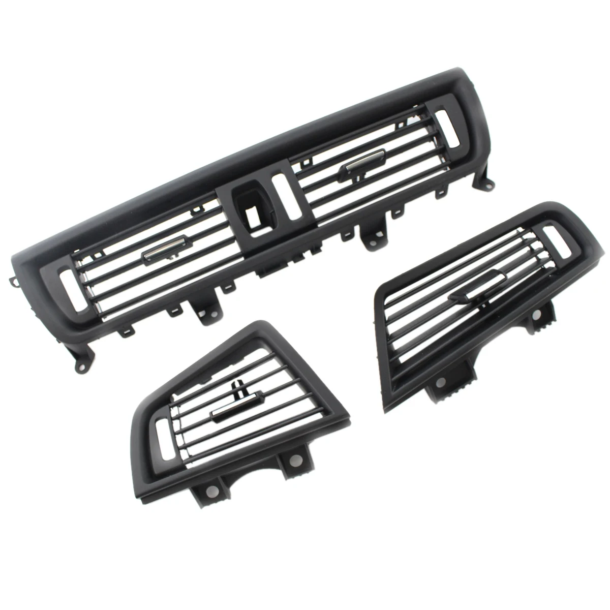 

3 Pcs Front Console Air Conditioning AC Vent Outlet Grille Set For-BMW 5 Series F10 F11 F18 520I 523I 525I 528I