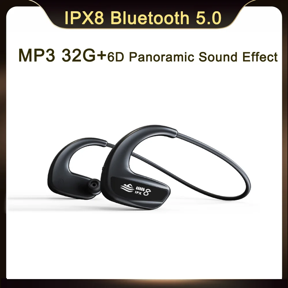 Original IPX8 Swimming Earphone Waterproof 16GB MP3 Player 12 Hours Playing Bluetooth Headset Running Hifi Bass Wireless Earbud
Original IPX8 Swimming Earphone Waterproof 16GB MP3 Player 12 Hours Playing Bluetooth Headset Running Hifi Bass Wireless Earbud