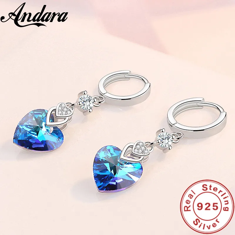 boucles d’oreilles argent sterling élégantes
