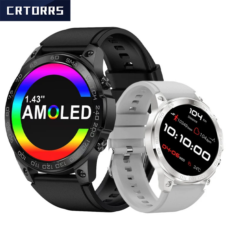 Men Smart Watch 1.43'' 466*466 AMOLED 400mAh NFC Bluetooth Call IP68 Swim Waterproof Sport Smartwatch for IOS Android Phone 2023
Men Smart Watch 1.43'' 466*466 AMOLED 400mAh NFC Bluetooth Call IP68 Swim Waterproof Sport Smartwatch for IOS Android Phone 2023