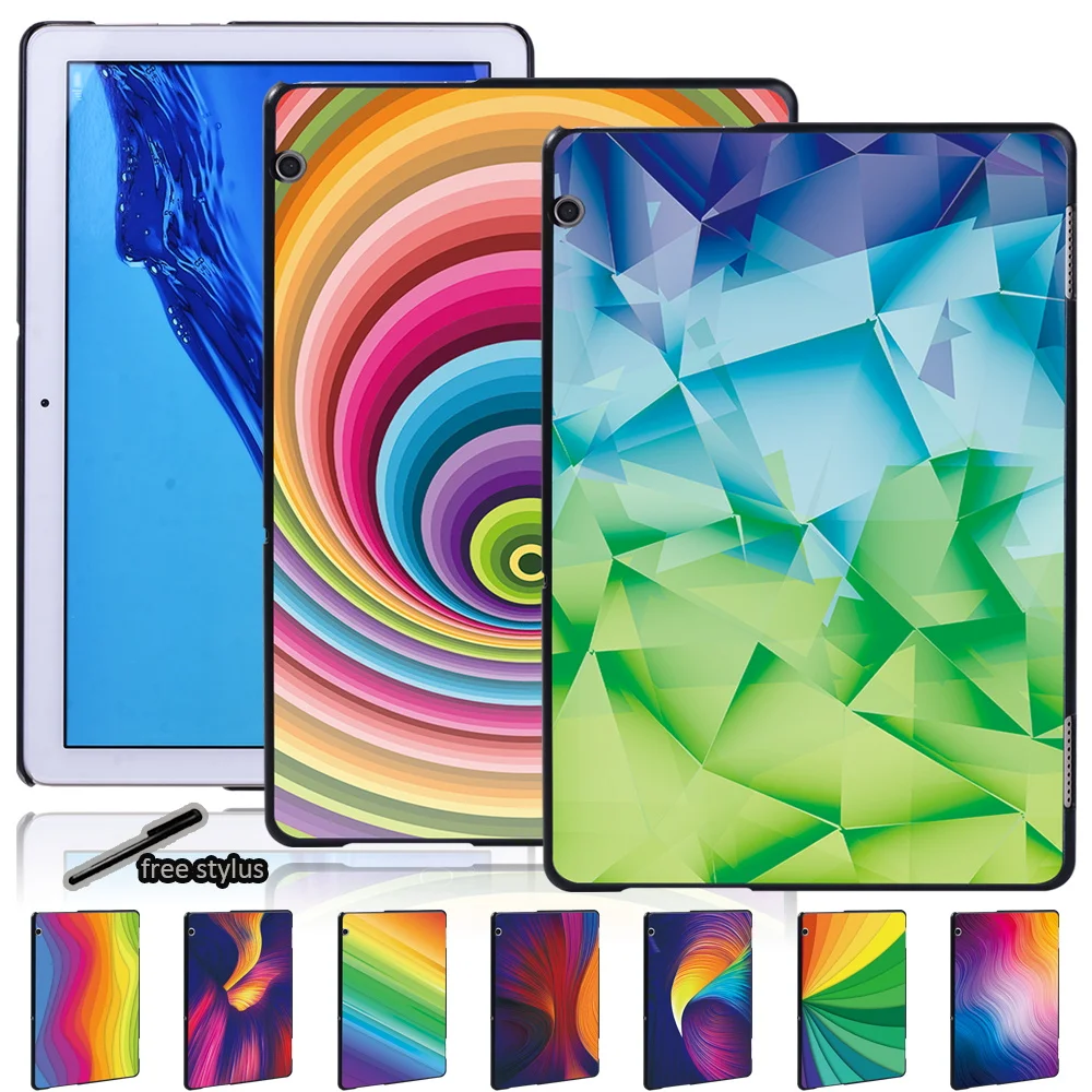 Slim Tablet Case for Huawei MediaPad M5 Lite 8/T5 10 10.1"/T3 8.0" 10 9.6"/ M5 Lite 10.1"/M5 10.8"Watercolor Hard Shell Cover 
Slim Tablet Case for Huawei MediaPad M5 Lite 8/T5 10 10.1"/T3 8.0" 10 9.6"/ M5 Lite 10.1"/M5 10.8"Watercolor Hard Shell Cover