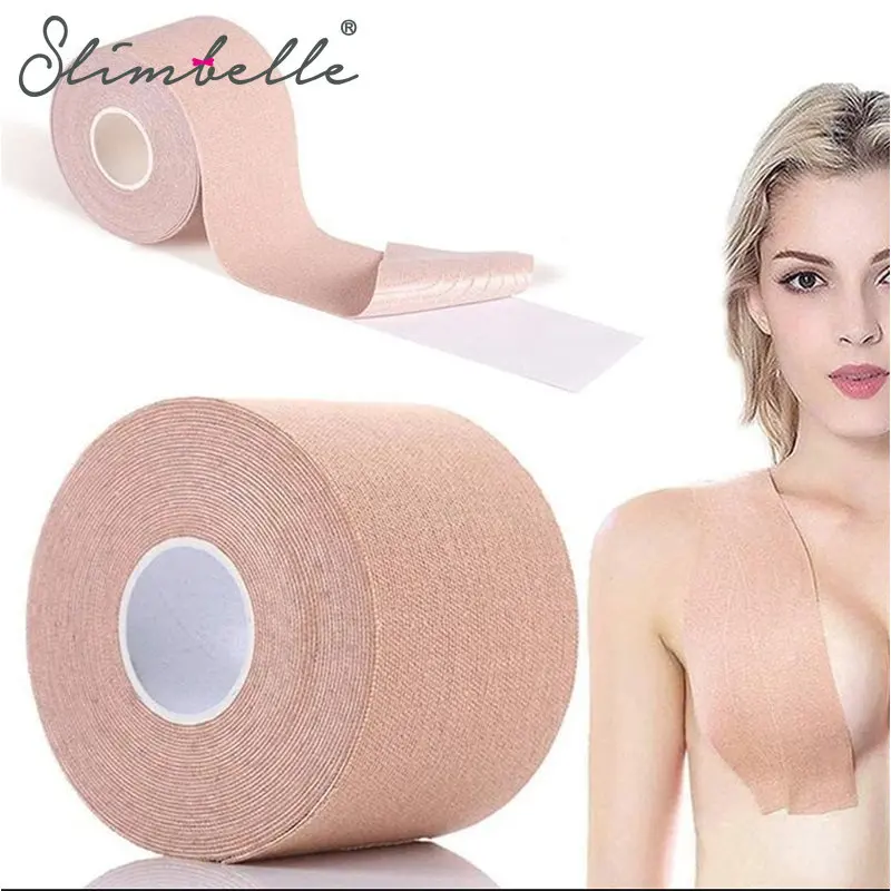 

1 Roll Boob Tape Women Breast Nipple Covers Push Up Bra Body Invisible Breast Lift Adhesive Bras Intimates Sexy Bralette Pasties