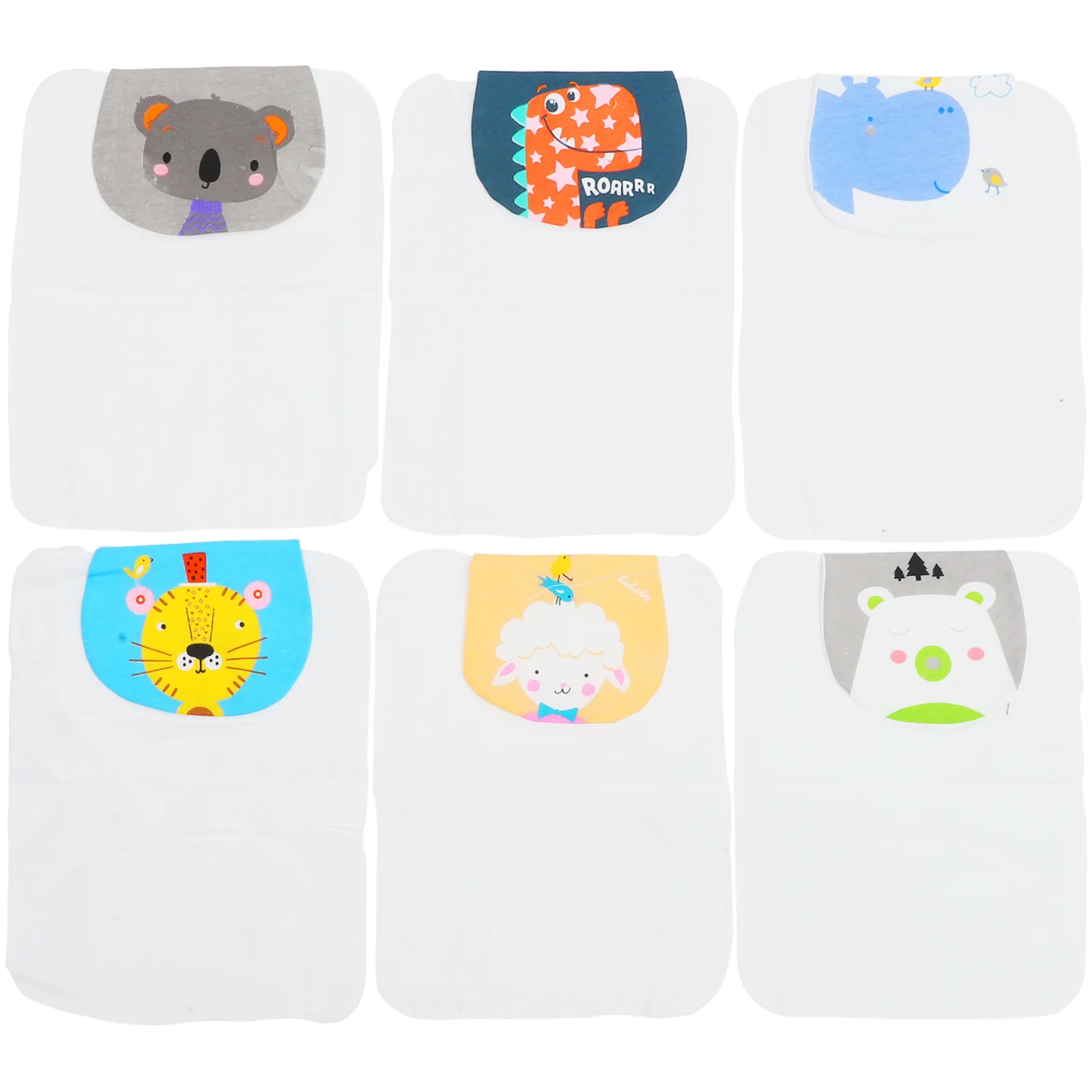 6 Pcs Children's Sweat Towel Cotton Towels Baby Bath Washcloth Back Absorbent Childlike for Kids Perspiration Four-layer
6 Pcs Children's Sweat Towel Cotton Towels Baby Bath Washcloth Back Absorbent Childlike for Kids Perspiration Four-layer