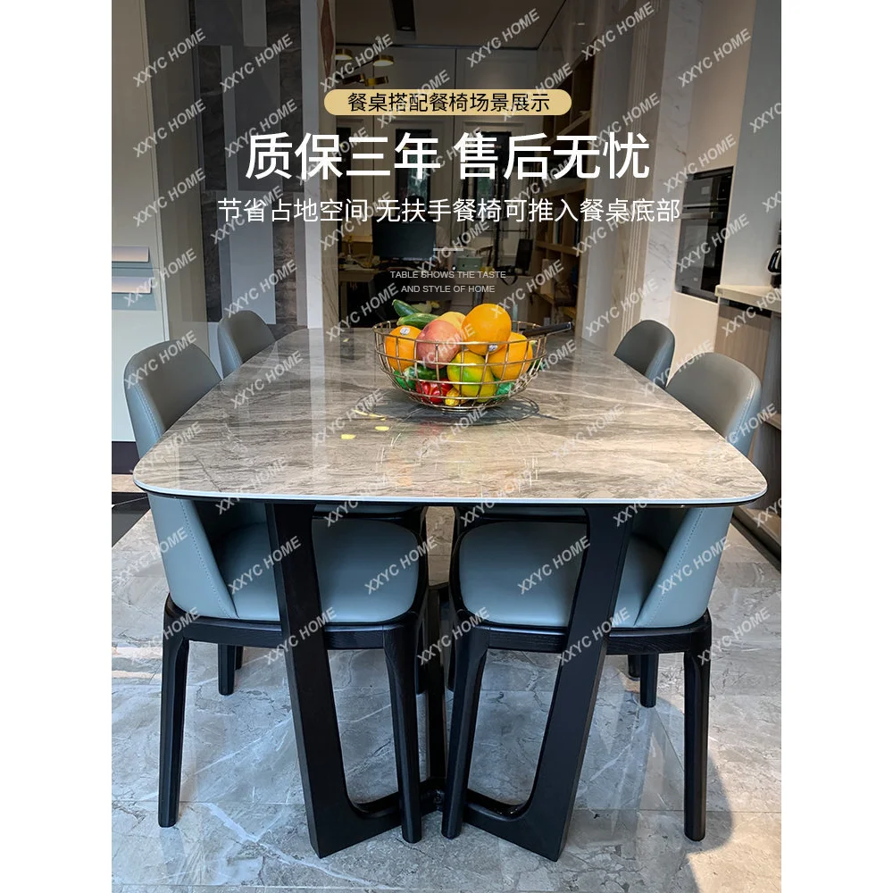Minimalist Imported Rock Plate Dining Table Modern Minimalist Small Apartment 6 Family Dining Table Italian Bright Gray Table
Minimalist Imported Rock Plate Dining Table Modern Minimalist Small Apartment 6 Family Dining Table Italian Bright Gray Table