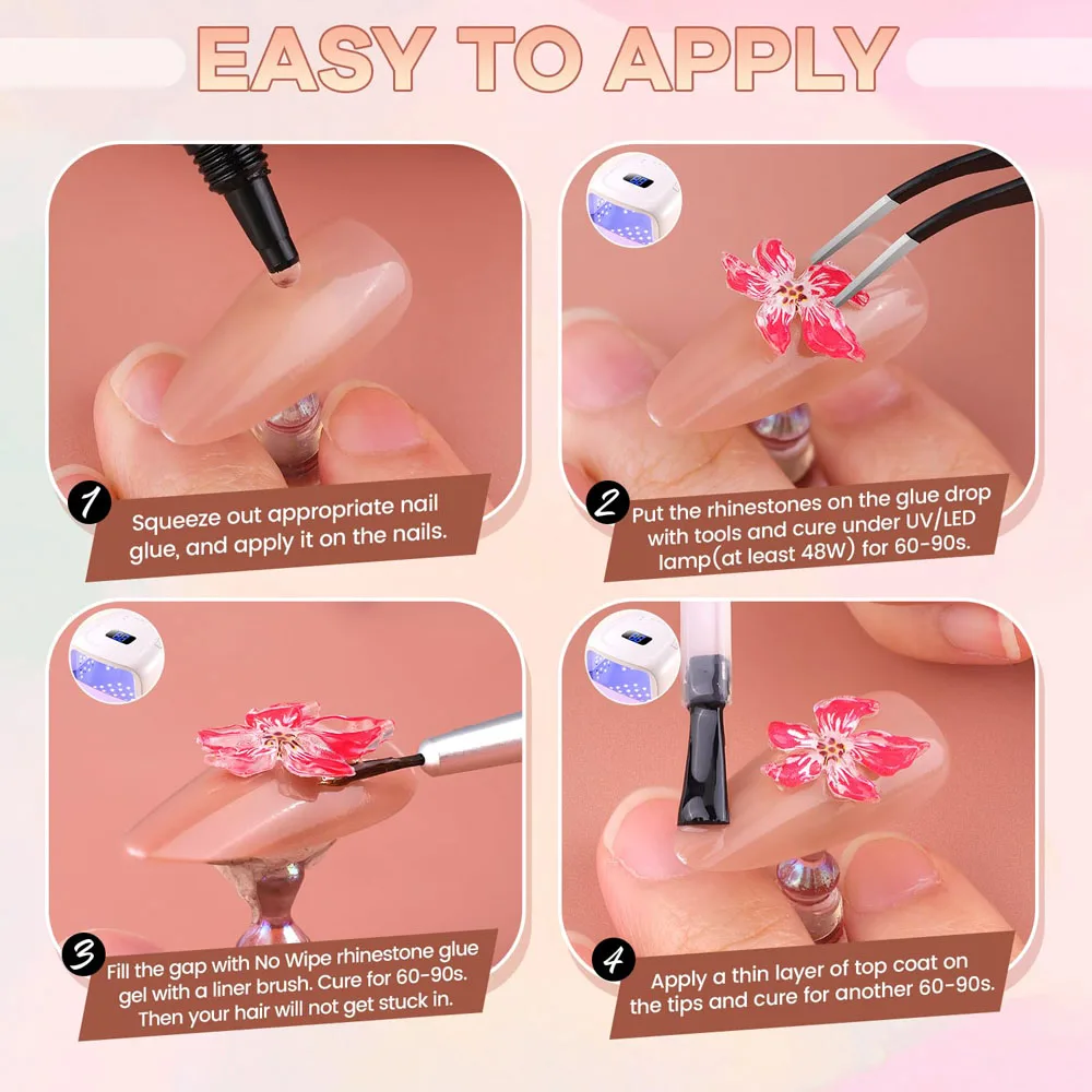 100pcs Mixed Jelly hibiscus&Leopard Lily Flower nail charms 3D Resin Peach blossom five petal flower design DIY Spring nail deco 33 S49a83b663b814817b00e5ddd9961d09eS
