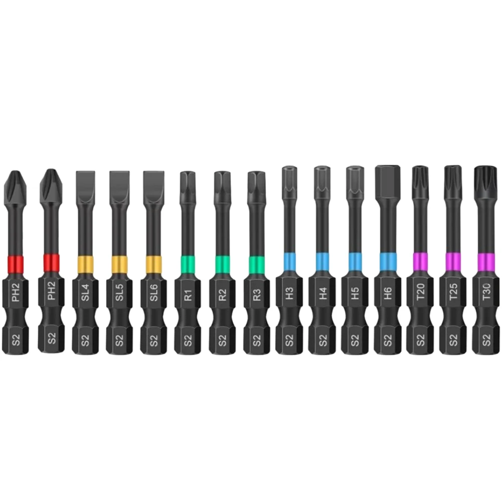 15PCS Magnetic Batch Head Impact Electric Screwdriver Bit Anti-slip PH2 PZ2 T30 Waterproof Bits Screwdriver Set Repair Tools
15PCS Magnetic Batch Head Impact Electric Screwdriver Bit Anti-slip PH2 PZ2 T30 Waterproof Bits Screwdriver Set Repair Tools
