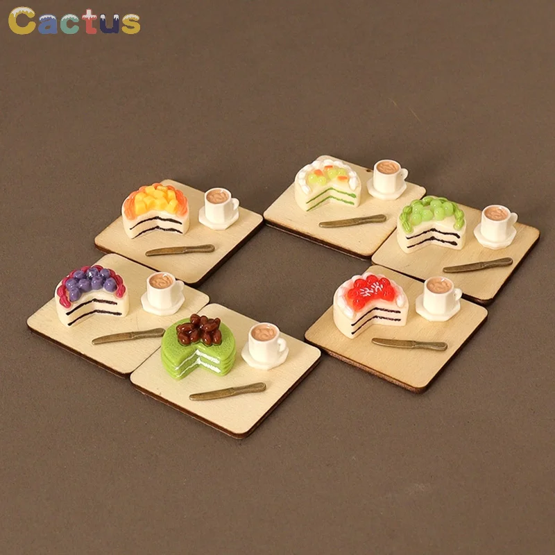 1 Набор 1:12 миниатюрный домик для кукольного торта, кофейной вилки, лоток, набор еды, модель, кухонный декор, игрушка, аксессуары для кукольного домика
1 Набор 1:12 миниатюрный домик для кукольного торта, кофейной вилки, лоток, набор еды, модель, кухонный декор, игрушка, аксессуары для кукольного домика