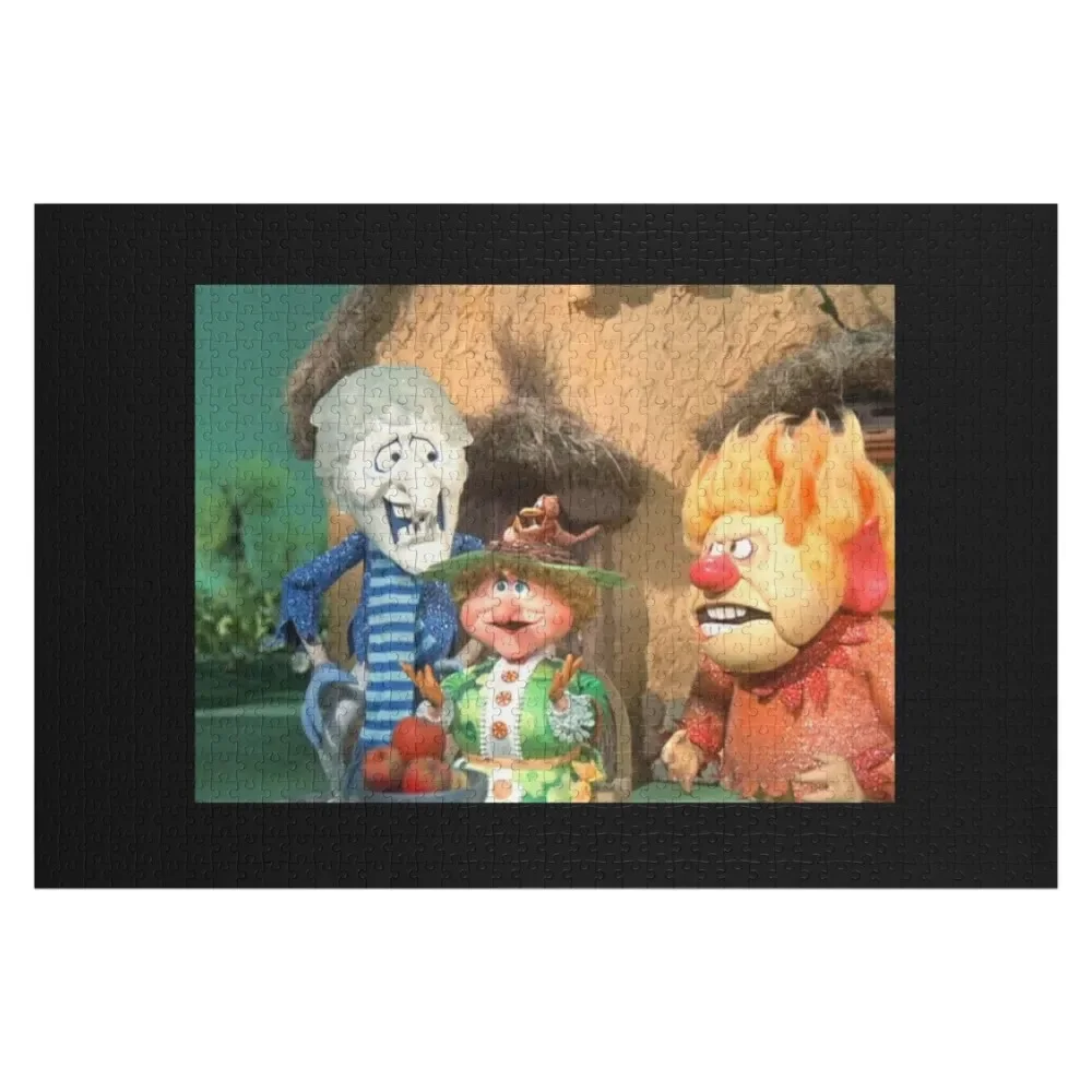 

Miser Brothers and Mother Nature Jigsaw Puzzle Custom With Photo Wooden Compositions For Children Wood Animals Puzzle