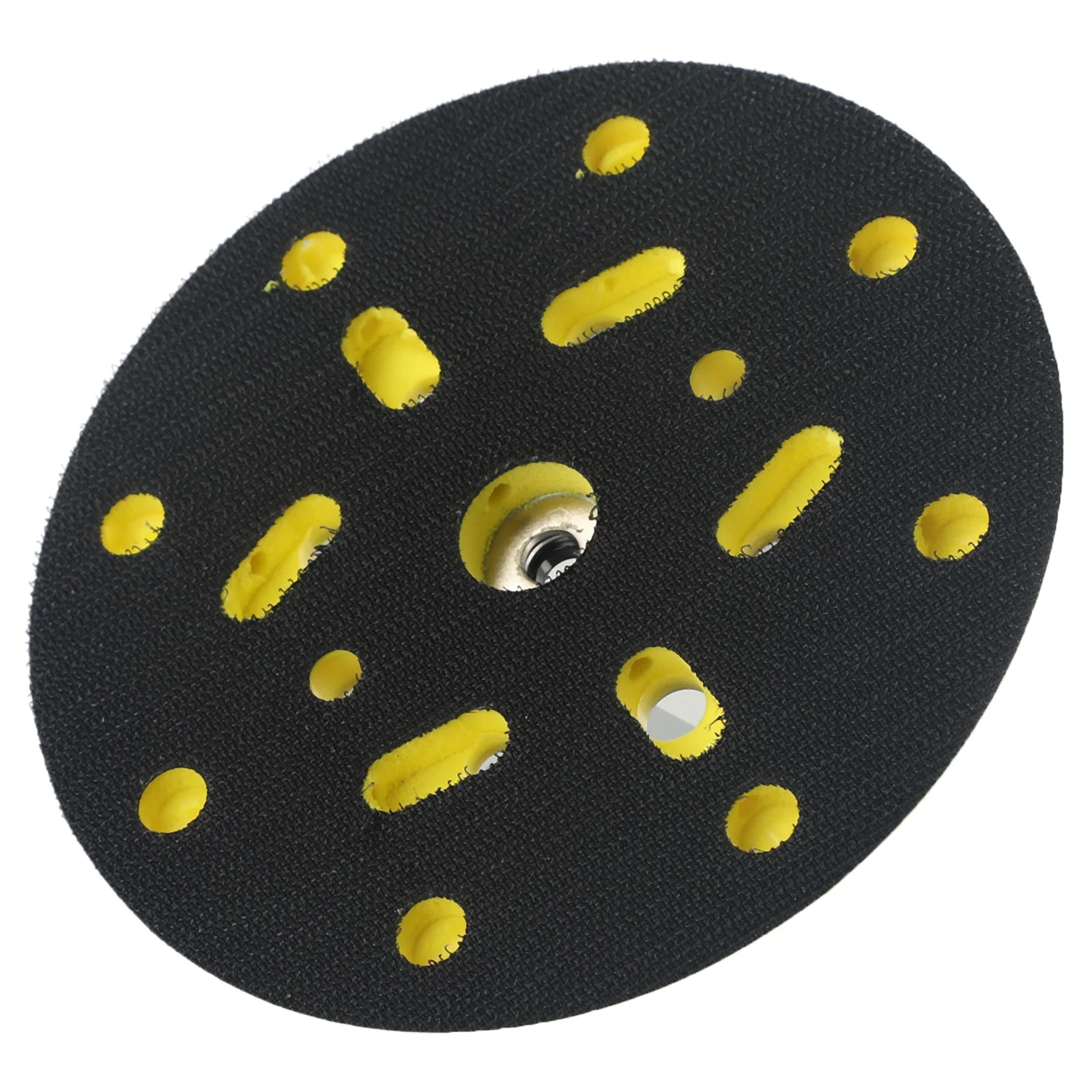 6 Inch 17 Holes Black&Yellow Sander Backing Pad Remove Dust Grinding Sanding Orbital Sander Max Pad Speed 12000RPM
6 Inch 17 Holes Black&Yellow Sander Backing Pad Remove Dust Grinding Sanding Orbital Sander Max Pad Speed 12000RPM
